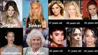 Sinker vs Sagger | Celebrity Aging Exposed | What are Facial Aging Categories