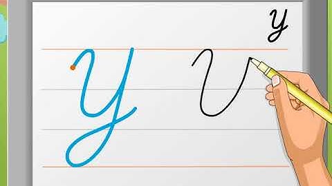 Cursive Writing | Capital Letter ‘Y’ | Macmillan Education India
