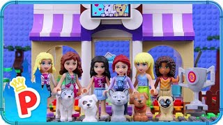 ♥ Lego Friends Liza Opens Up A New Pets Store ♥