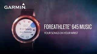 ForeAthlete 645 Music | スポーツ＆アウトドア | Garmin 日本