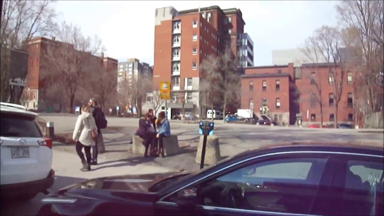 MONTREAL BUS RIDE ON BUSY ST LAURENT STREET - YouTube