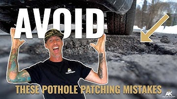 DIY Pothole Patching: Crucial Mistakes to Avoid