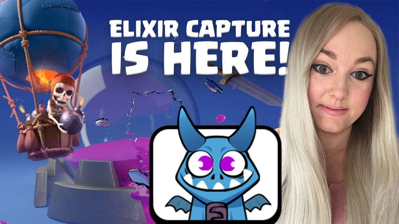 mix of xaos yt, mobile games, gaming, girl clasher, capture elixir challeng...
