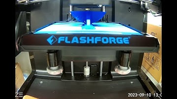 30 sec Time lapse of 3D print Pop stand (Flashforge Finder 2.0)