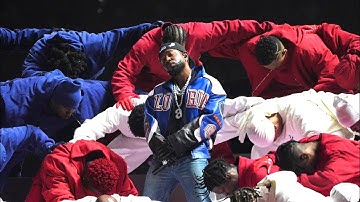 KENDRICK LAMAR - SUPER BOWL LIX HALTIME SHOW