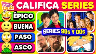 Califica Series de los 90's y 00's 📺🤔🎥 ¿Las recuerdas? | Tier List Play Quiz