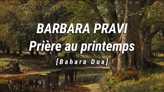 BARBARA PRAVI - Prière au printemps | Türkçe Çeviri