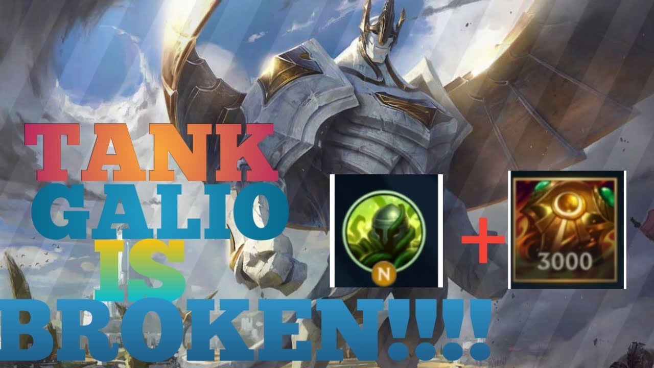 Tank Galio is BROKEN and needs to be STOPPED