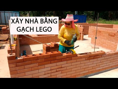 Video: Xây nhà từ những viên gạch Lego