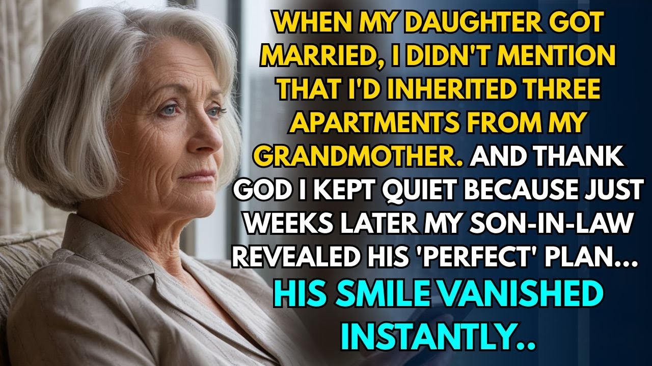When My Daughter Got Married, I Didn't Mention I Inherited 3 Apartments from My Grandmother & Thank.