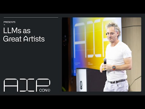 LLMs as Great Artists | Palantir CEO Alex Karp Qu0026A at AIPCon