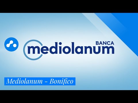 Mediolanum - Bonifico