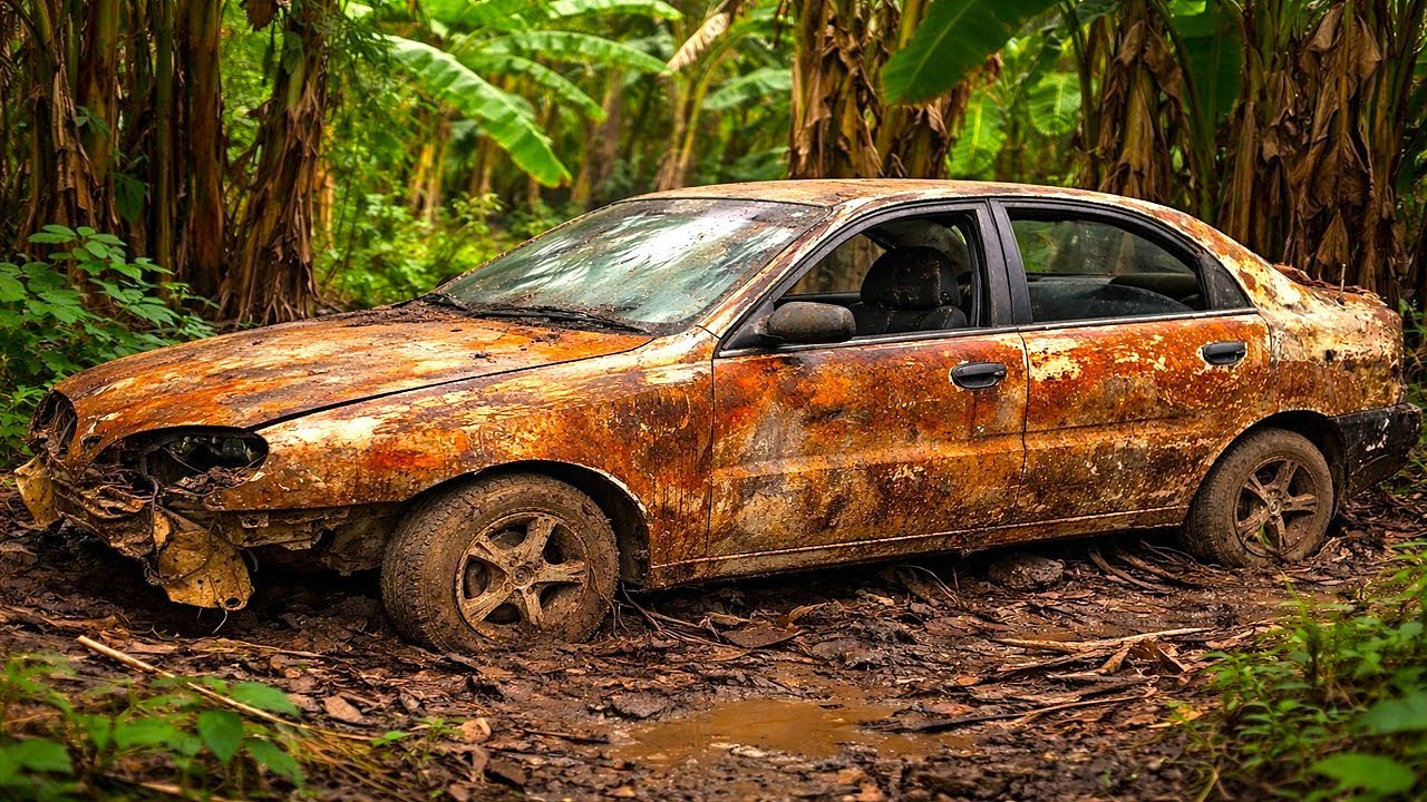 Restoring an Extremely Ancient Classic Car Abandoned for Hundreds of Years | Full Rust Restoration