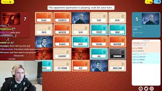 xQc Plays CODENAMES with the Funniest Streamers!