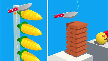 Slice It All Gameplay! Satisfying and Relaxing ASMR Slicing Video