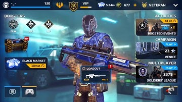 Modern Combat 5  IMP-S SNIPER GAMEPLAY