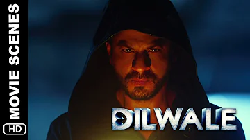 Kaali's Introduction |  Dilwale | Action Scene | Shah Rukh Khan, Kajol