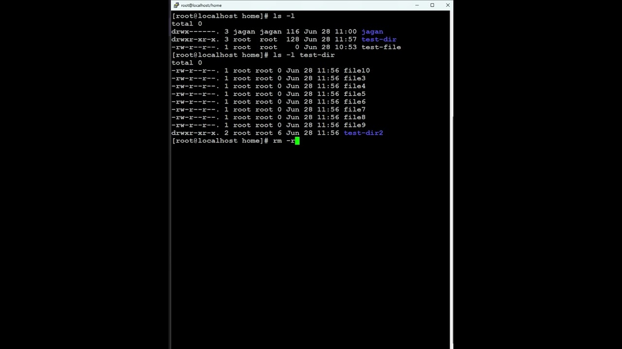 Red Hat Linux - How to remove a directory in Linux - Red Hat Linux OS