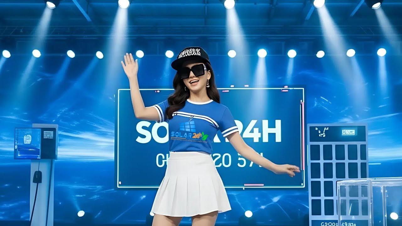 Solar Rapper Girl Solar 24h - Solar Girl on Stage - Replay 1000 lần. - YouTube