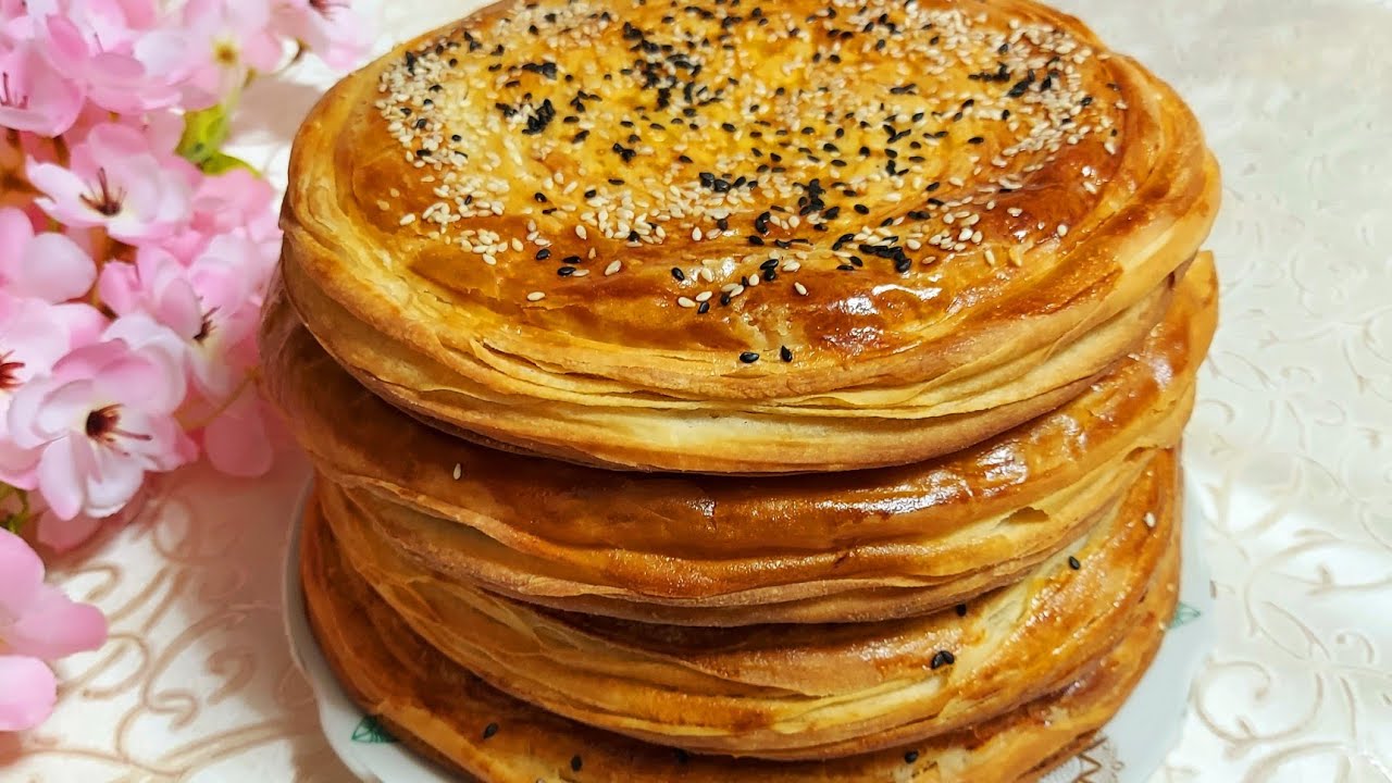 Рамазон. Ифторлик учун КАТЛАМА НОН тайёрлаш!Маззасига гап йук 👍🏻