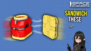 This Clever Ship Building Trick Saves Space, Space Engineers