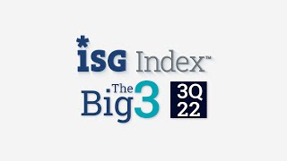 ISG Index™ 3Q22 - 'The Big 3'