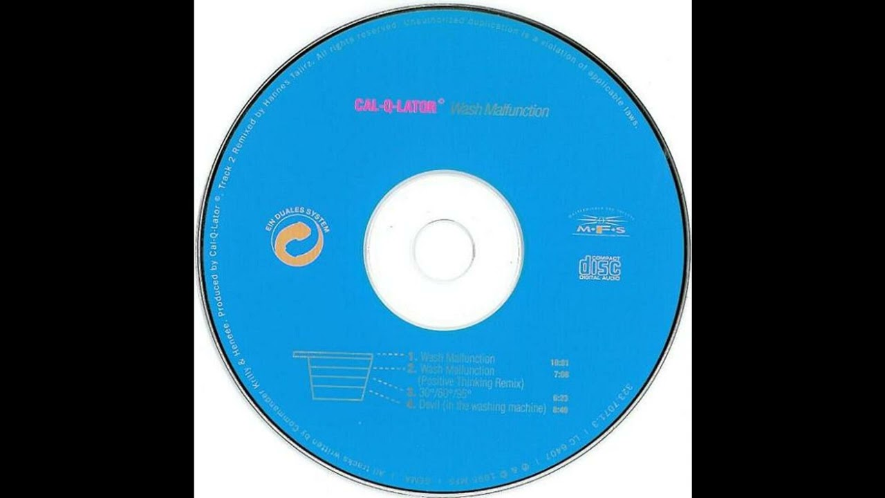 Cal-Q-Lator - Devil (In The Washing Machine) (Trance 1995)
