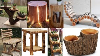 Unique Wood Log Furniture Ideas You Should Consider for Your Home