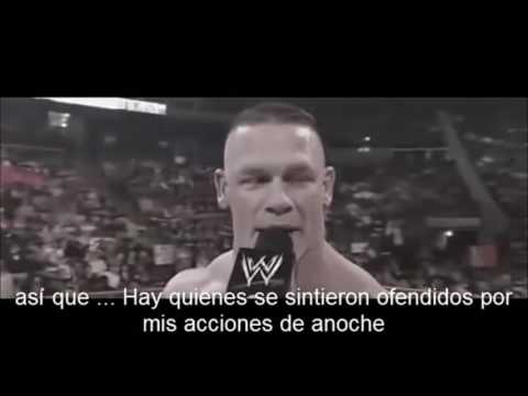 REFLEXION Y MOTIVACION DE JHON CENA WWE