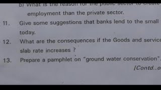 Sa2 Social Studies Question Paper 2022 9th Class 