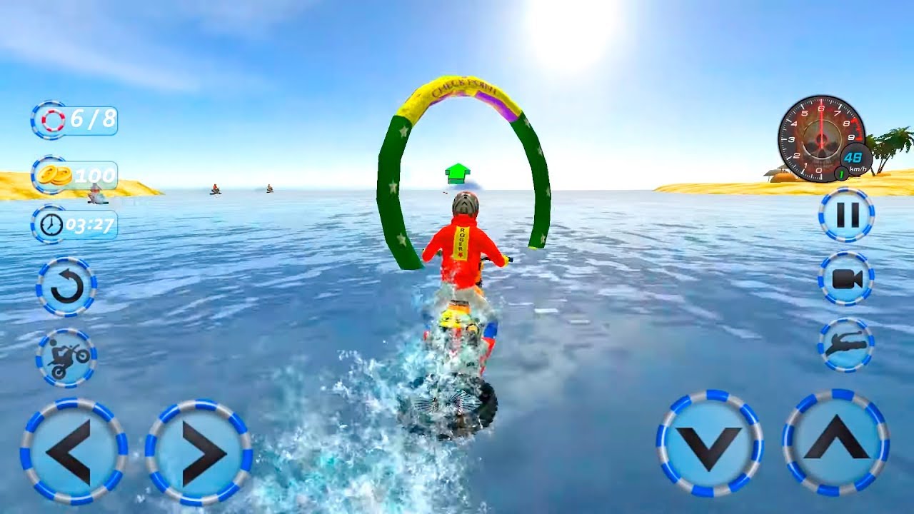 Real Water Surfer Bike Racing Floating Drive by Titan Game Productions ...