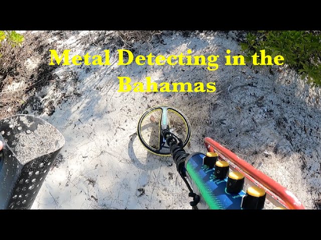 Finding A TREASURE Chest with a METAL DETECTOR in the Bahamas (S5 E4 Barefoot Travels)