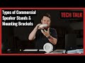 Types of Commercial Speaker Stands & Mounting Brackets on Pro Acoustics Tech Talk Episode 60