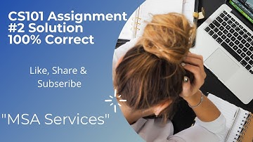 CS101 Assignment # 2 Solution Fall 2020 l cs101 assignment 2 solution 2020