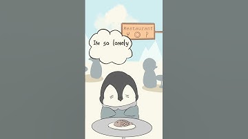 Difference of eating alone between extrovert and introvert.  #extrovert #introvert #cartoon #comedy