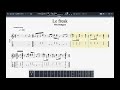 Le Freak (Nile Rodgers) Guitar animated tab #2