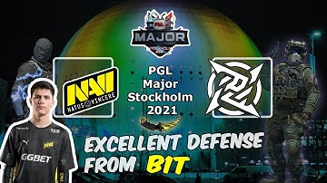 Отличная оборона от B1T на Нюке, NAVI vs NIP, PGL Major Stockholm 2021