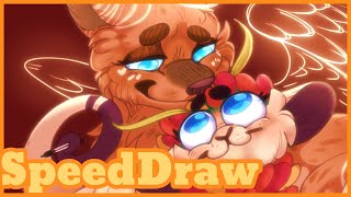 Catching Up//SpeedDraw //Commission