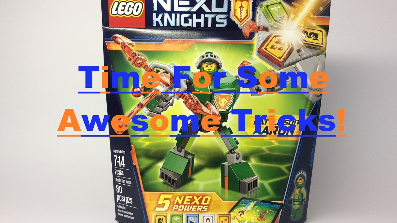 LEGO Nexo Knights: Review- " 70364 Aaron's Battle Suit!"