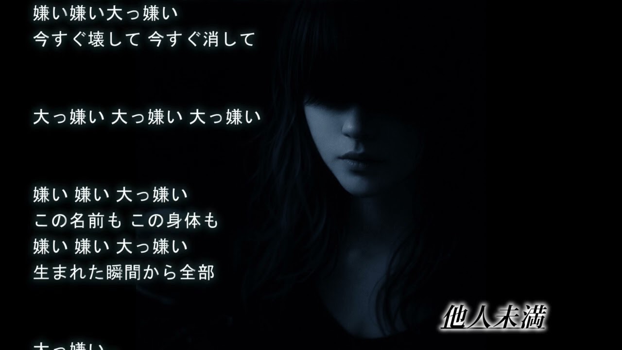 『他人未満』ERROR:ME【歌詞付き】