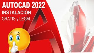 Instalar AutoCAD 2022, GRATIS y LEGAL