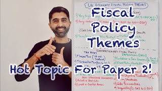 UK Fiscal Policy Themes  HOT TOPIC for Paper 2! Must Watch