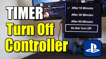 How to SET Timer for PS4 Controller to TURN OFF (Best Method)