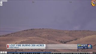 Lost Fire burns 200 acres