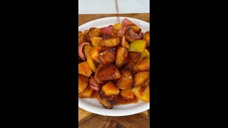 Sweet & Sour Roast Potatoes