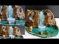 DIY WATERFALL | easy waterfall making idea| resin waterfall |