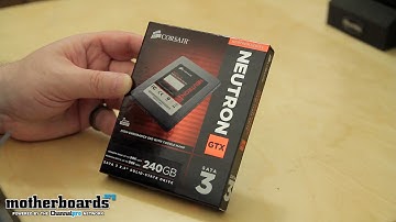 Corsair Neutron GTX 240GB SSD Unboxing and Review + Benchmarks!