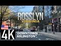 Road Tour – Driving in Rosslyn, Virginia, USA – "Downtown Arlington" - Arlington VA