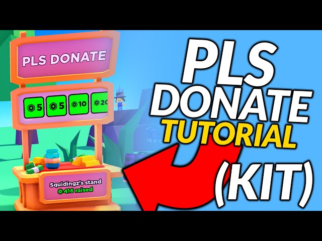 How To Create A PLS DONATE GAME (Part 2: The Stand (Continued)) - Roblox  Studio 