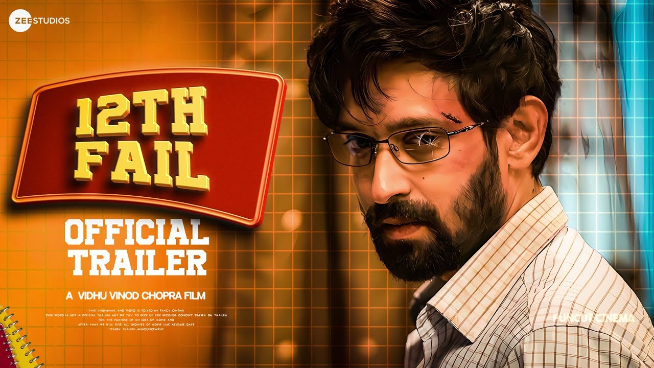 12th Fail - Official Telugu Trailer, Vidhu Vinod Chopra